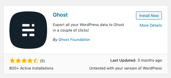 How to migrate a paid Wordpress.com blog to Ghost, completely free!
